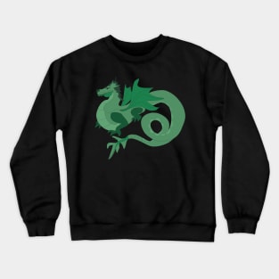 Green Drogon Crewneck Sweatshirt